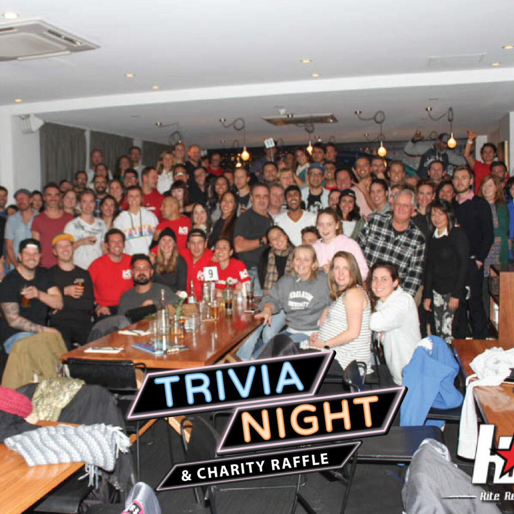 Trivia Night and Kiteboard for Life Charity Raffle | Kite Republic