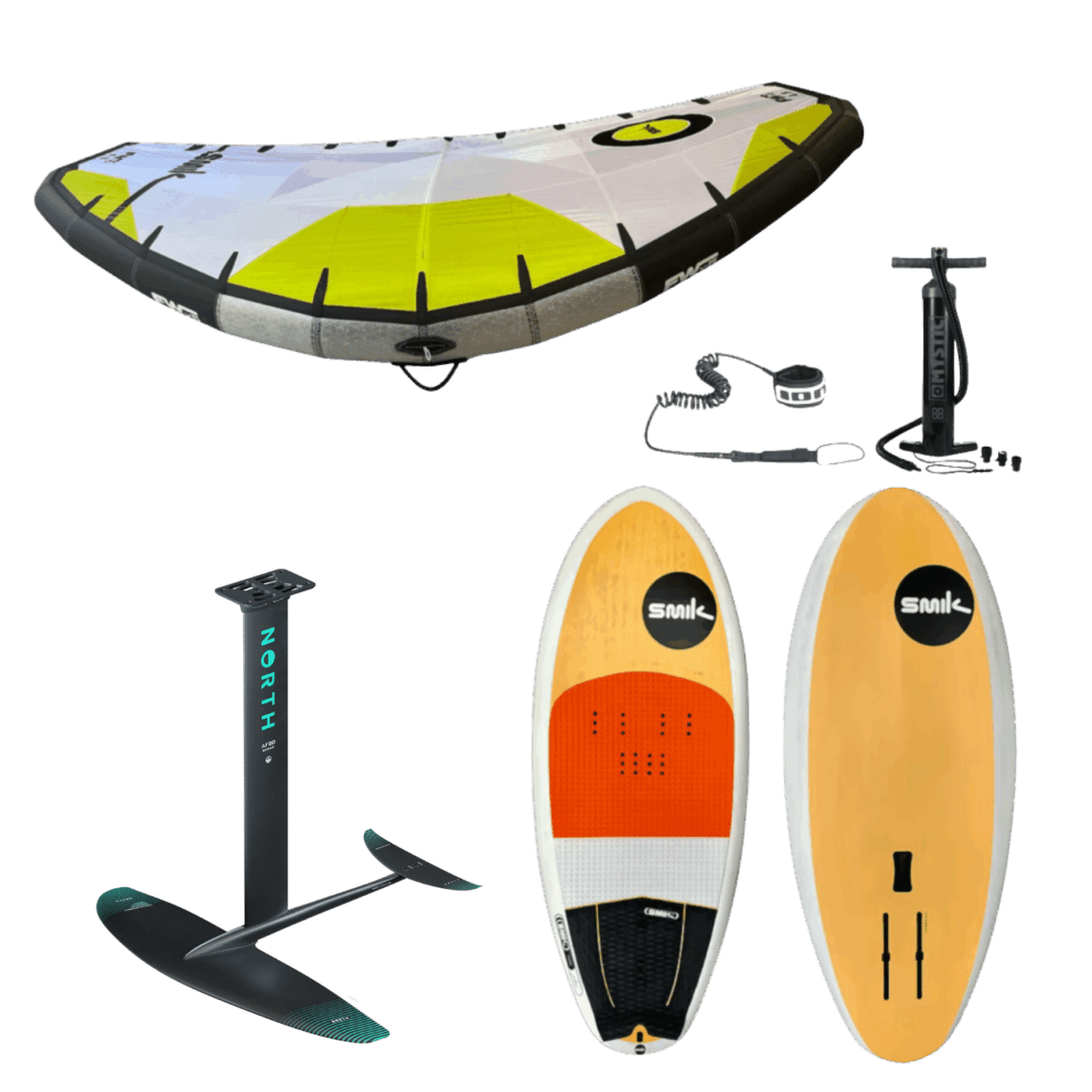 Smik Wing Foil Package — Wing V5 and KT Foil set