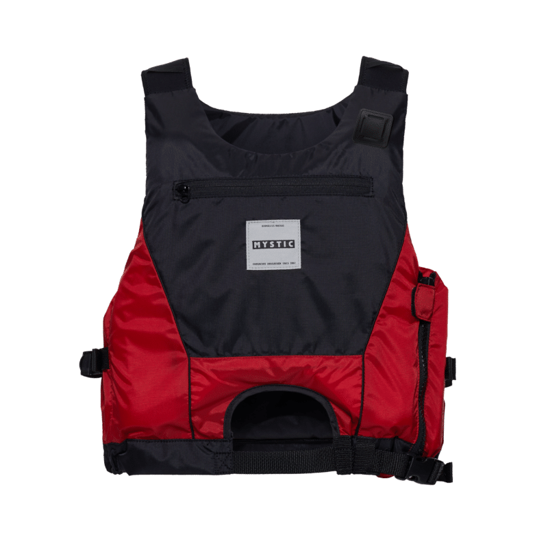 Mystic Downwinder Floatation Vest – Black/Red