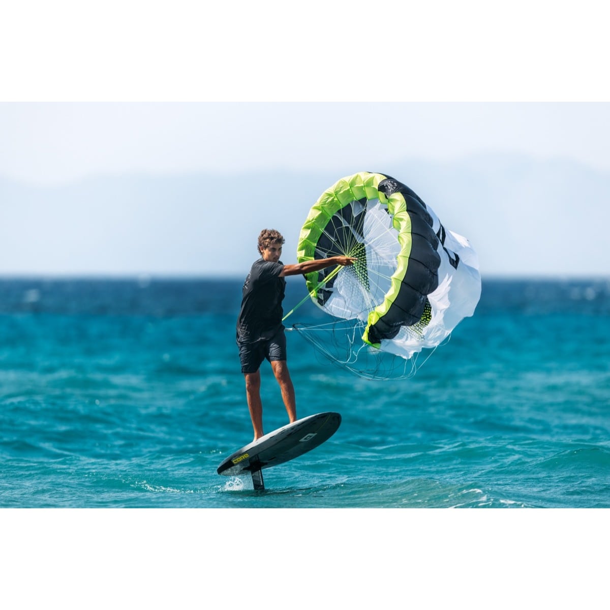 CORE Lotus parawing wave foiling action