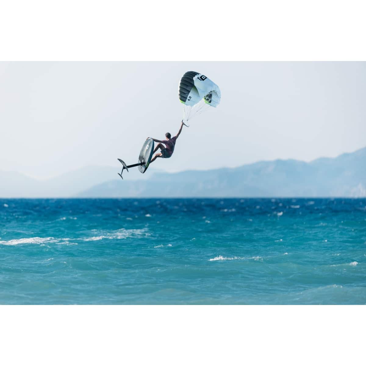 CORE Lotus parawing wave foiling action