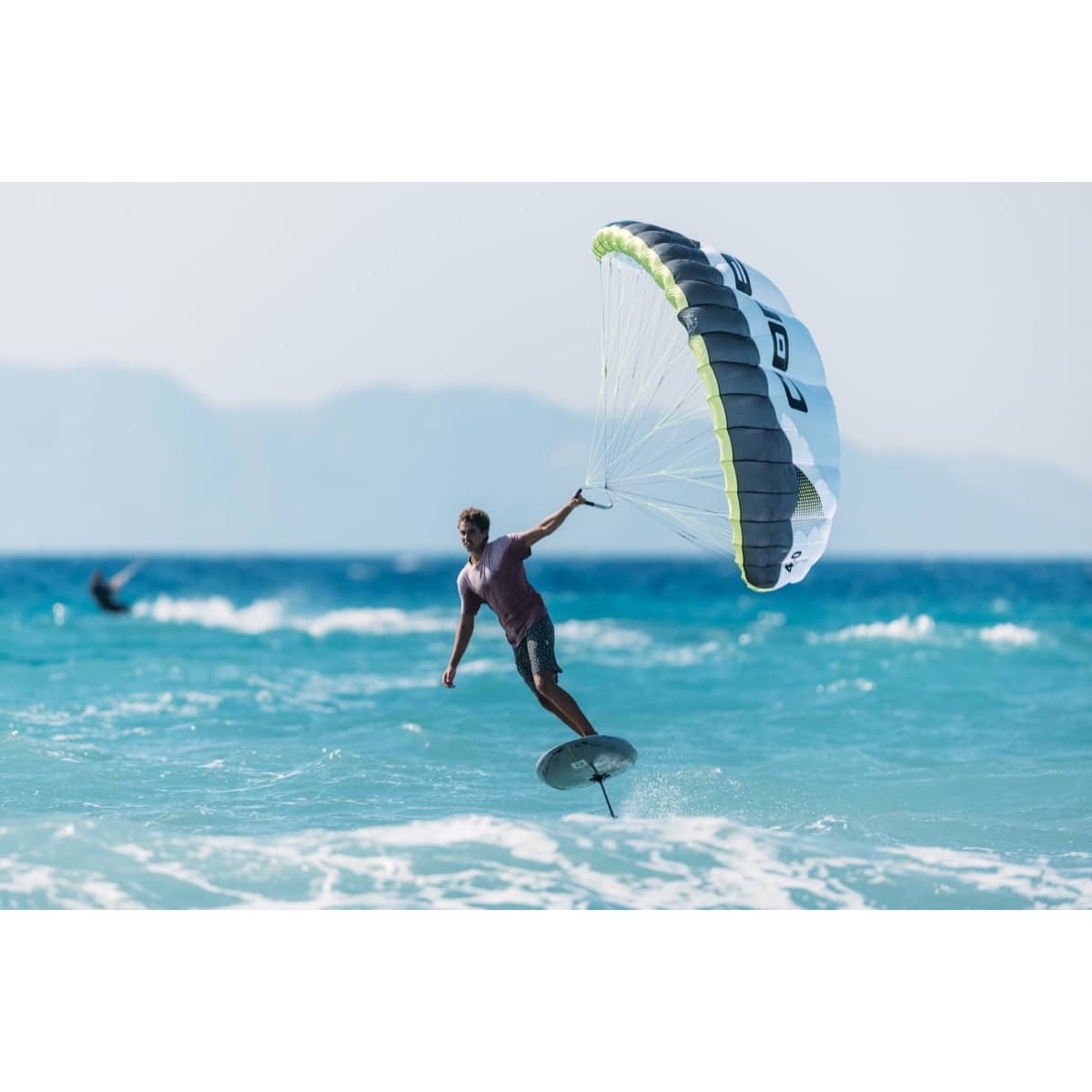 CORE Lotus parawing wave foiling action